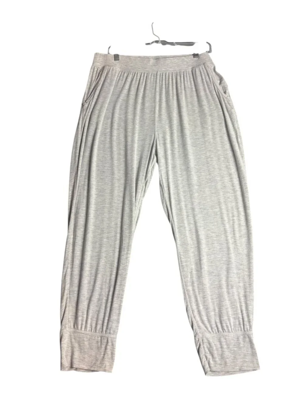 Quince Size Xl Pull On Jogger Pants Grey Soft Loungewear Modal Relaxed Casual